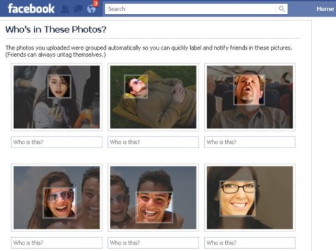 Figure 1: AI is used, among other things, to detect faces in images that you upload to Facebook. (source: cnet.com)