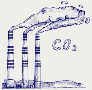 carbon emissions cartoon