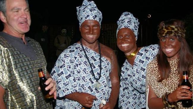Certain Australians have been portrayed as racist after photos leaked of a 21 year old's African-themed birthday party