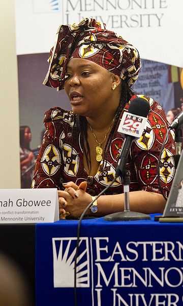 2011 Nobel Peace Prize winner Leymah Gbowee.
